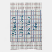 愛を織る キッチンタオル (縦)