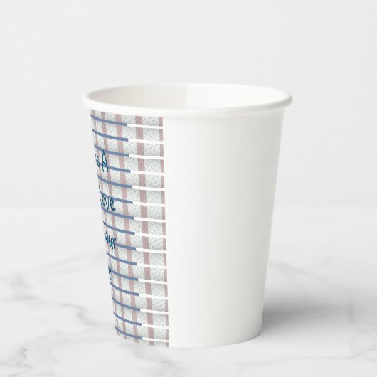 愛を織る 紙コップ (左)