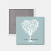 愛を育てよう マグネット (正面/裏面)