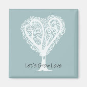 愛を育てよう マグネット (正面)