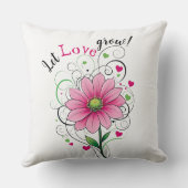 愛を育てる クッション (裏面)