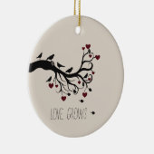 愛を育てる セラミックオーナメント (右)