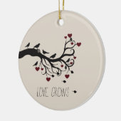 愛を育てる セラミックオーナメント (左)