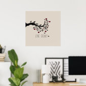 愛を育てる ポスター (ホームオフィス)