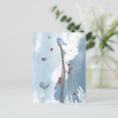 愛を育てる! ポストカード (スタンド正面)