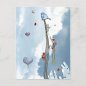 愛を育てる! ポストカード (正面)