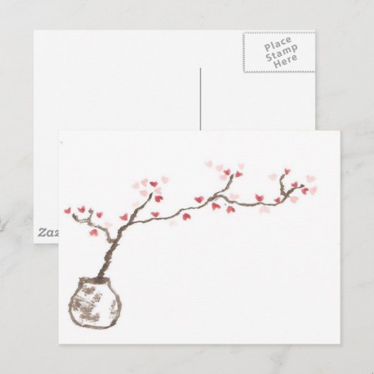 愛を育てる ポストカード (正面/裏面)