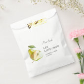 愛を育てる | Pearシード結婚式の引き出物バッグ フェイバーバッグ (封をした状態)