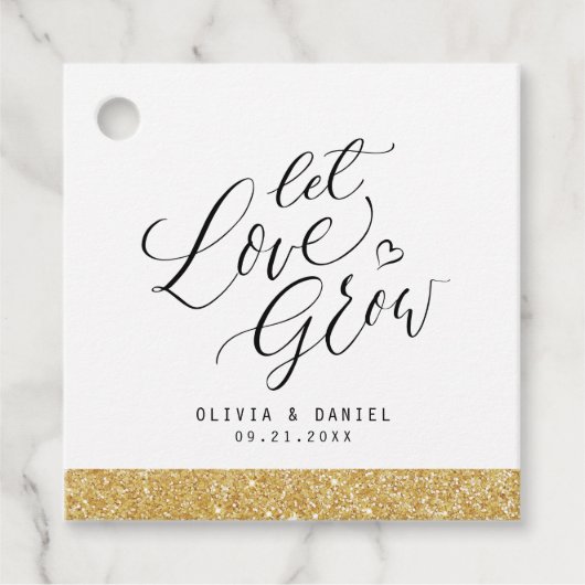 「愛を育てモダンよ結婚」 フェイバータグ (正面)