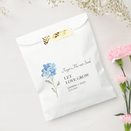 愛を育て忘れて種を結婚取らず フェイバーバッグ (封をした状態)