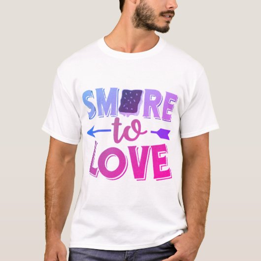 愛を育むスモア Tシャツ (正面)