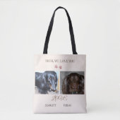 愛を胸に、 ママ トートバッグ (正面)