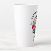 愛を自然に可愛く育てる前向き カフェラテマグ (正面)