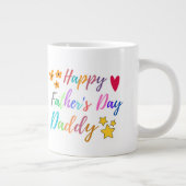 愛を見せて父の日パパ ジャンボコーヒーマグカップ (右)