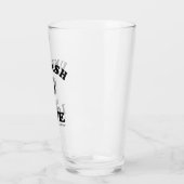 愛を解き放つ |犬の養子縁組引用文 タンブラーグラス (左)