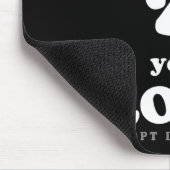 愛を解き放つ |犬の養子縁組引用文 マウスパッド (コーナー)