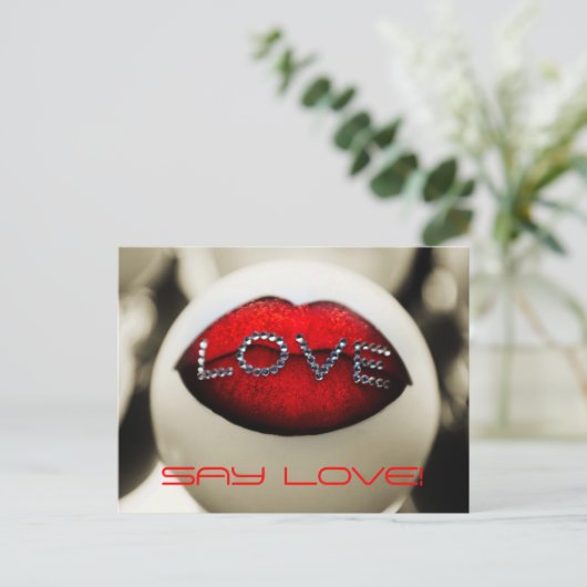 愛を言う ポストカード (スタンド正面)