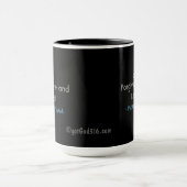 愛を許して離す！ gotGod316.com聖なる書物、 経典 マグカップ (中央)