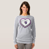 愛を誓うレディース長袖ティー Tシャツ (正面フル)