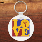 愛を調べる キーホルダー (正面)
