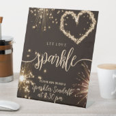 愛を輝かせるカスタムウェディング 台座サイン (インサイチュ)