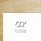 愛を込めたクリスマス・ジョユー・ノエル ラバースタンプ