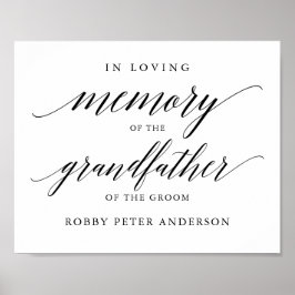 愛を込めたタイポグラフィー　結婚式の看板　メモリアル ポスター