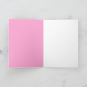 愛を込めたバレンタインデーのグリーティング カード (内部)