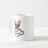 愛を込めてエスプレッソを表現しよう コーヒーマグカップ (正面左)