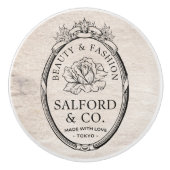 愛を込めてサールフォード 東京 ヴィンテージ クラフト紙 セラミックノブ (正面)