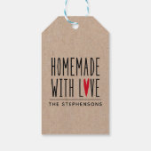 愛を込めて作られたギフトタグ ギフトタグ (裏面)