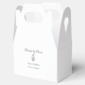 愛を込めて作られたシルバースパークルのお菓子屋さんの名前 フェイバーボックス (オープン)