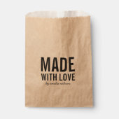 愛を込めて作られたスタイリッシュなラスティックデザイン フェイバーバッグ (正面)