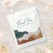 愛を込めて作られた紙袋 フェイバーバッグ (クリップ留めされた状態)