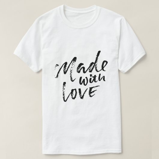 愛を込めて作りました Tシャツ (デザイン正面)