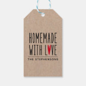 愛を込めて作成したギフトタグ ギフトタグ (裏面)