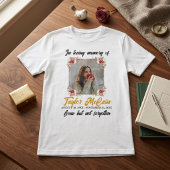 愛を込めて思い出を刻む: オーダーメモリアルグッズ Tシャツ