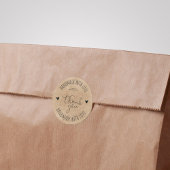 愛を込めて手作りされたミニマルデザイン ラウンドシール