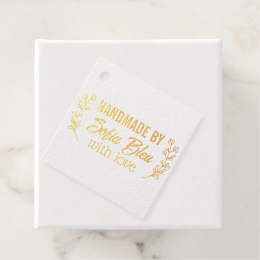 愛を込めて手作りしました フェイバータグ (箱)