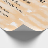 愛を込めて手作りのパン屋さん - サイトにテキストを追加 ラッピングペーパー (角)