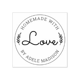 愛を込めて手作りのラウルの葉 ラバースタンプ