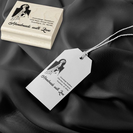 愛を込めて手作り ヴィンテージ ドレスメーカー ラバースタンプ