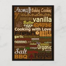 愛を込めて料理する | ブルービーチソング™ ポストカード