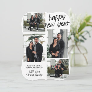 #愛を込めて楽しい新年をお祈りしますホリデーカード シーズンカード