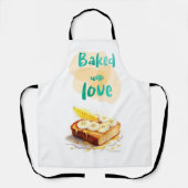 愛を込めて焼きました エプロン (正面)