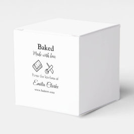 愛を込めて焼き上げたパン屋の名前を追加 テクスチャ L フェイバーボックス