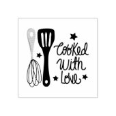 愛を込めて焼き上げた ラバースタンプ (インプリント)