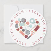 愛を込めて縫うテーマ シーズンカード (正面)