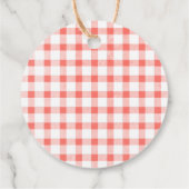 愛を込めて缶詰にされたチェック柄のトマト フェイバータグ (裏面)