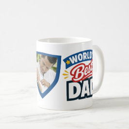 愛を込めて オリジナル World's Best Dad コーヒーマグカップ